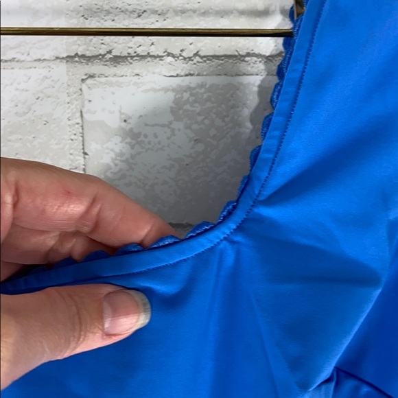 & Other Stories NWT Square Neck Scallop Swimsuit - Picture 5 of 9